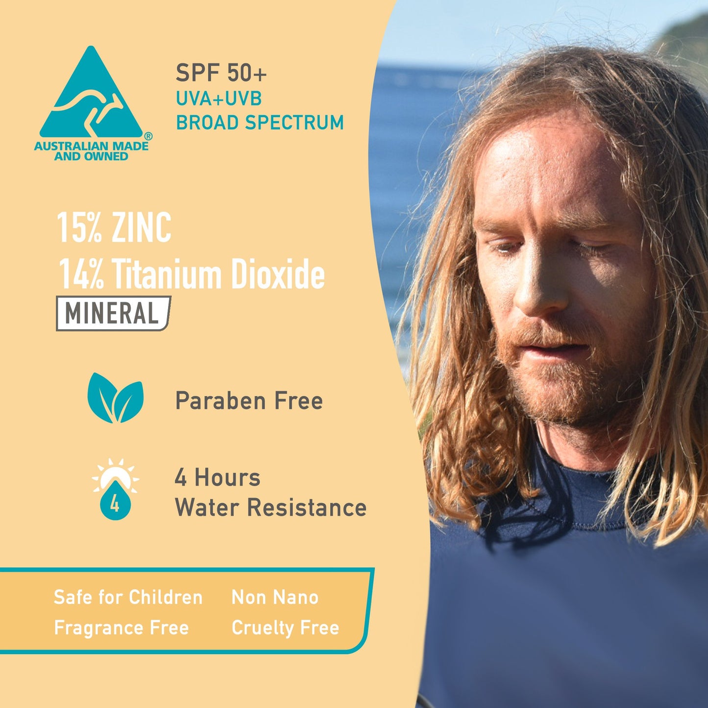 SUN ZAPPER Zinc Stick SPF50+