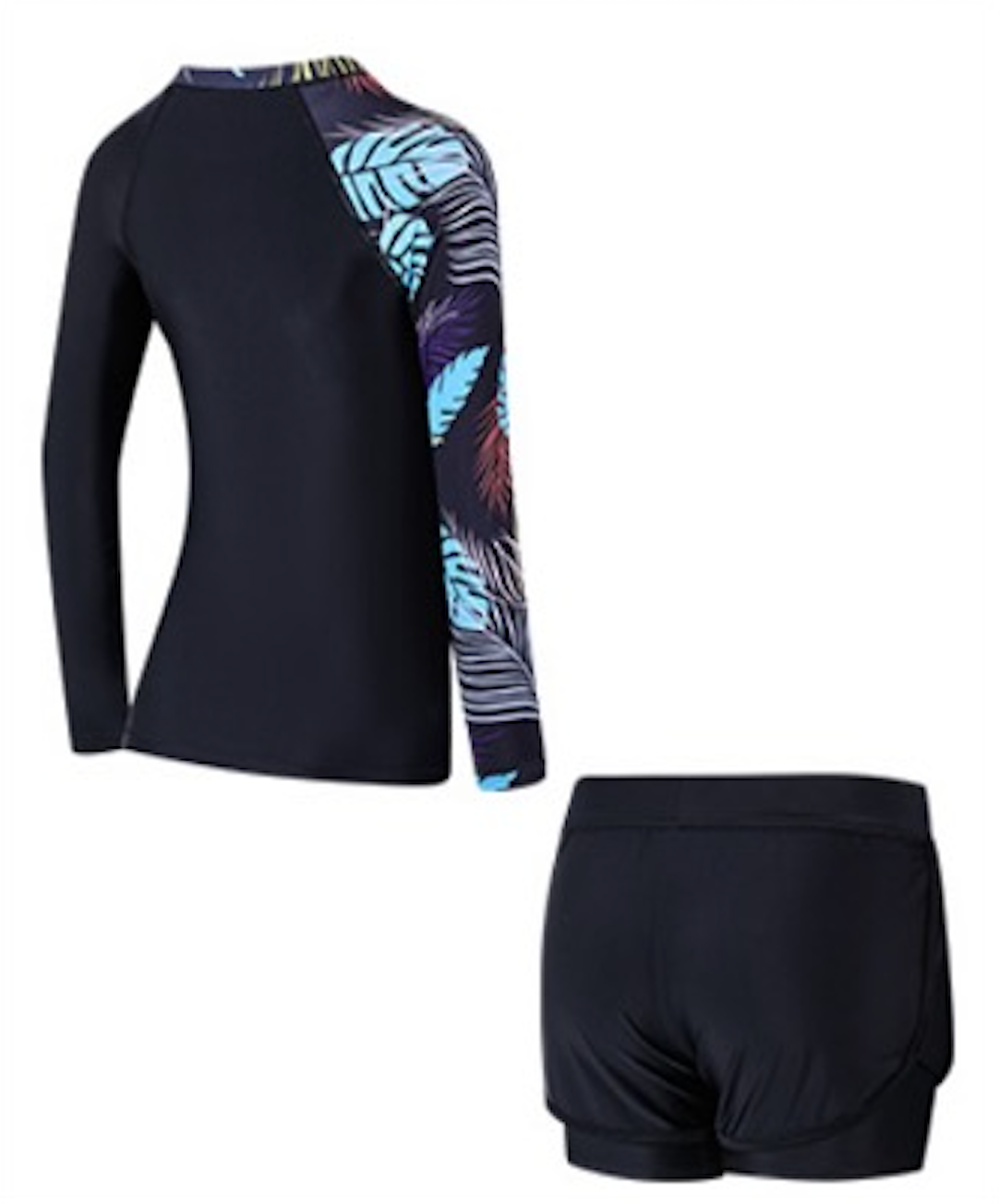 JOMA (Women) Swimwear Long-sleeve with Shorts Set