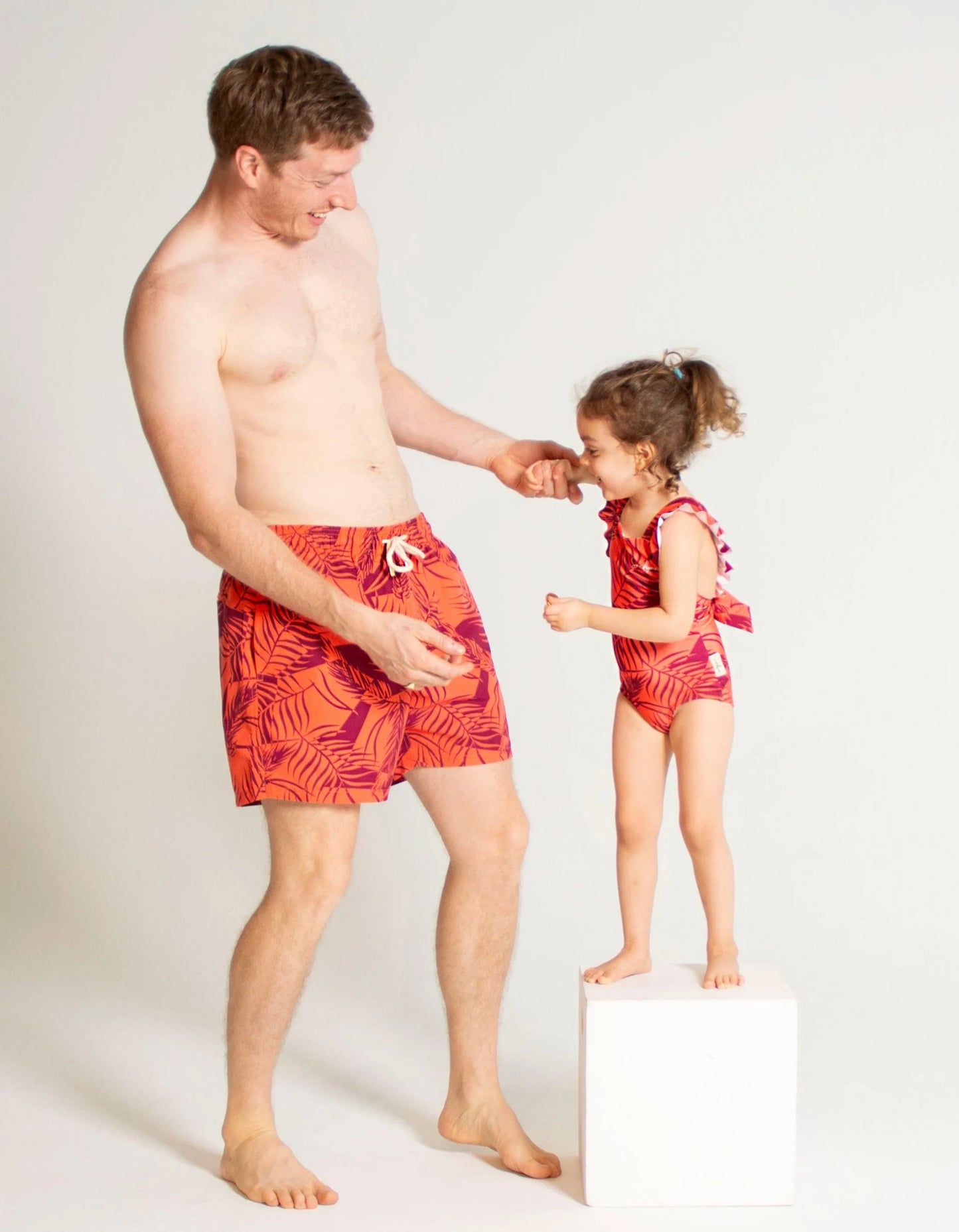 SANDBAR Girls Ruffle Swimsuit