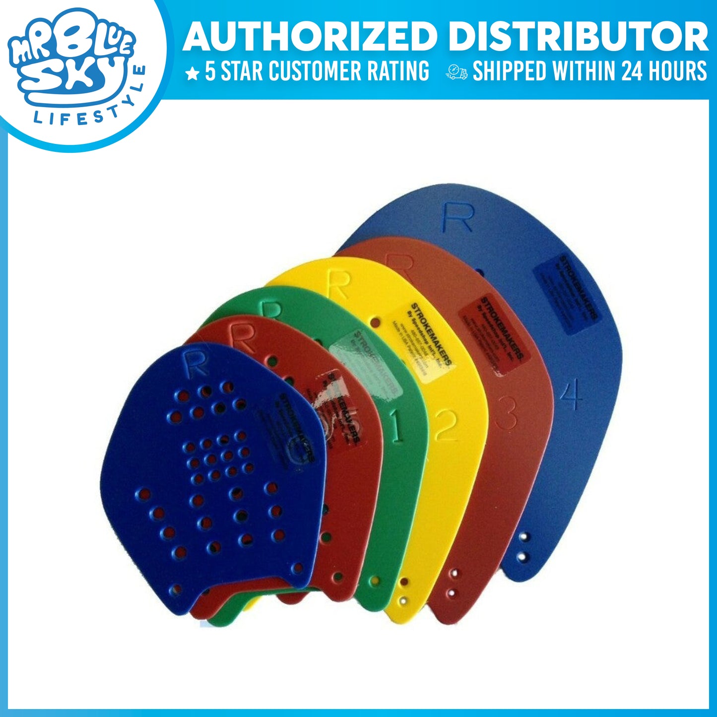 STROKEMAKER Swimming Hand Paddles