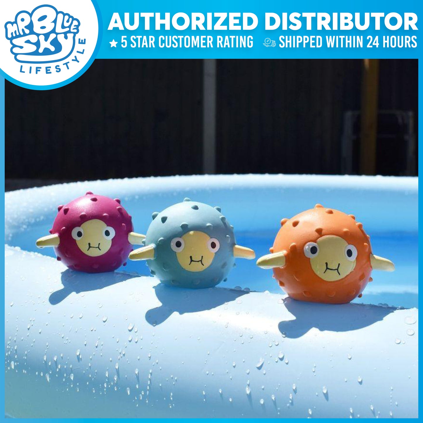 SPLASH ABOUT Pufferfish Sensory Pool & Bath Toy