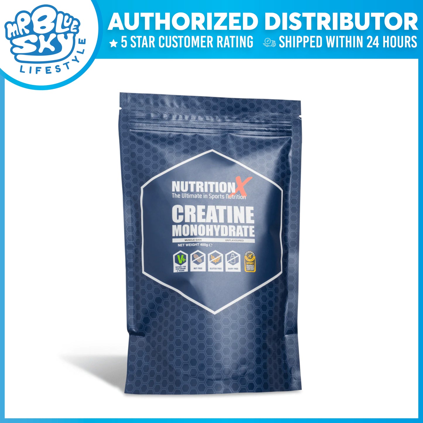 NUTRITIONX Creatine Monohydrate (400g)