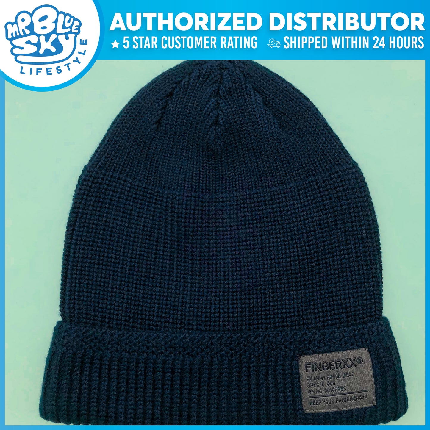 BEANIE HAT Fingercroxx - Plain Snug Fit KIDS