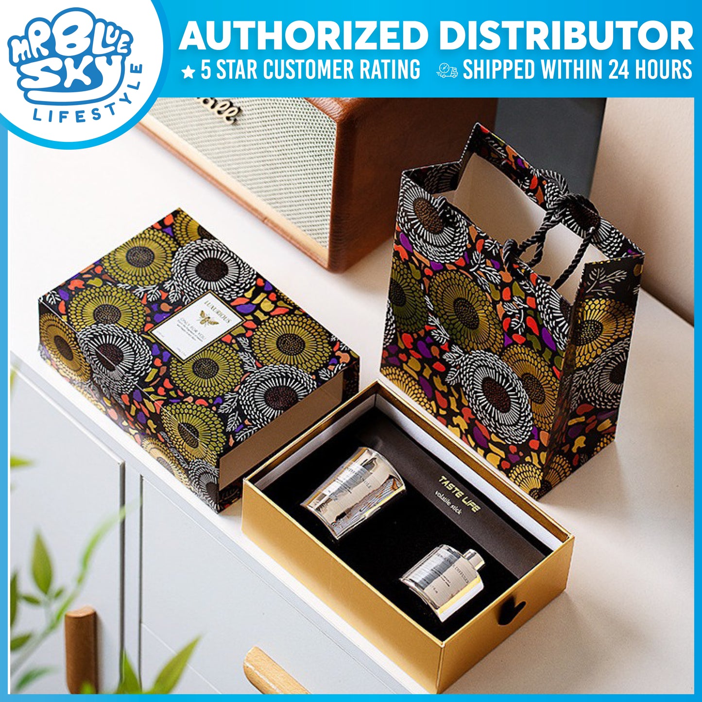 Luxurious Diffuser and Candle Gift (Set B)