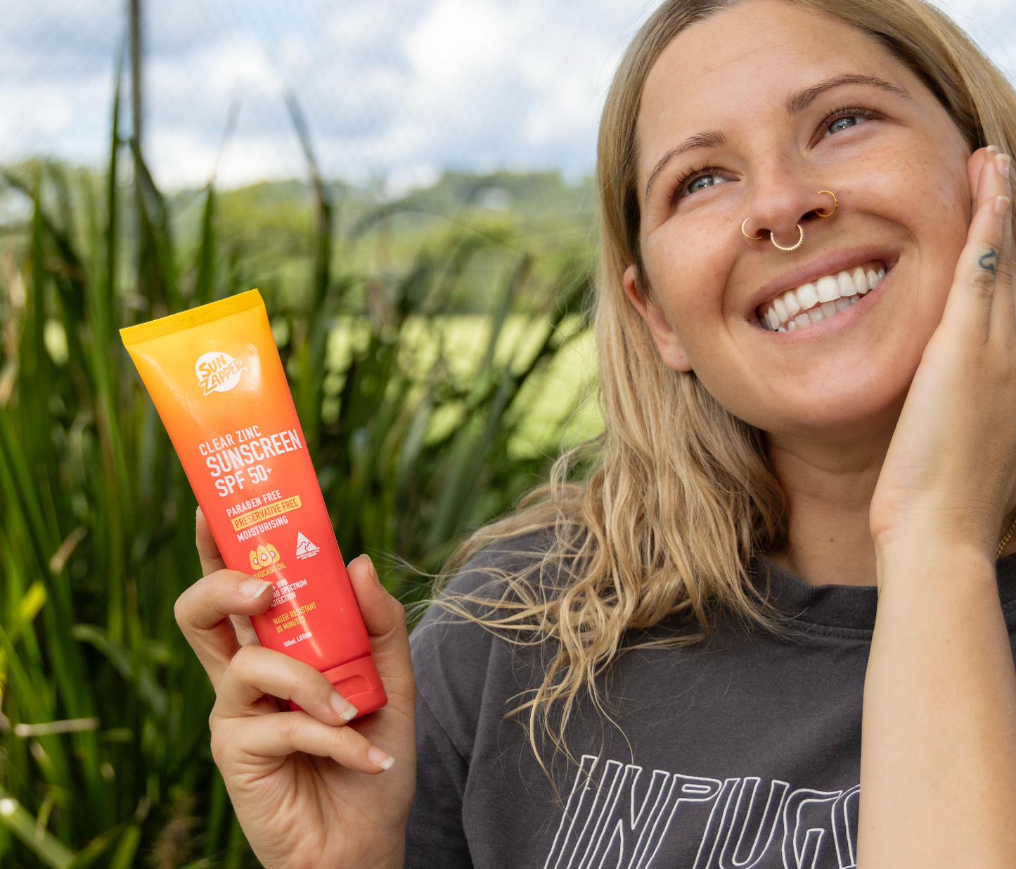 SUN ZAPPER Clear Zinc Sunscreen SPF50+