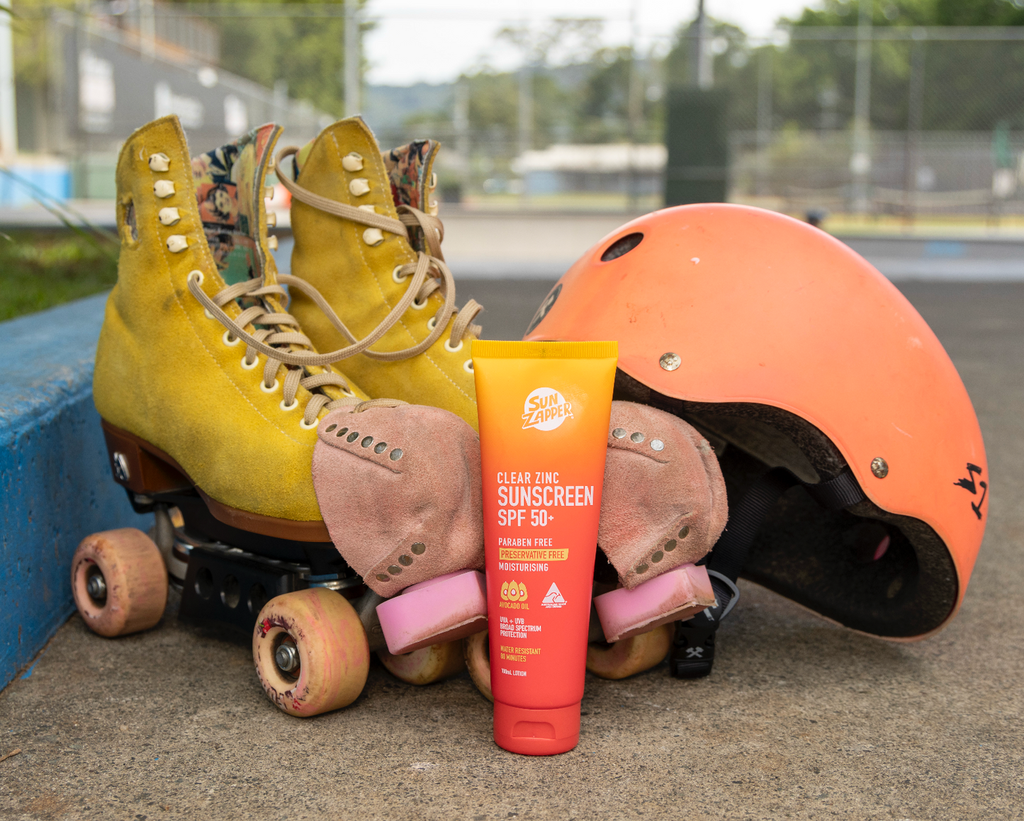 SUN ZAPPER Clear Zinc Sunscreen SPF50+