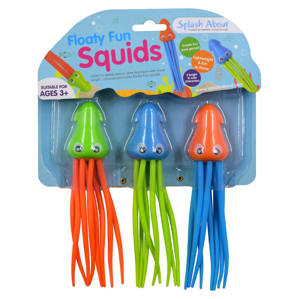 SPLASH ABOUT Floaty Squid Dive Toys