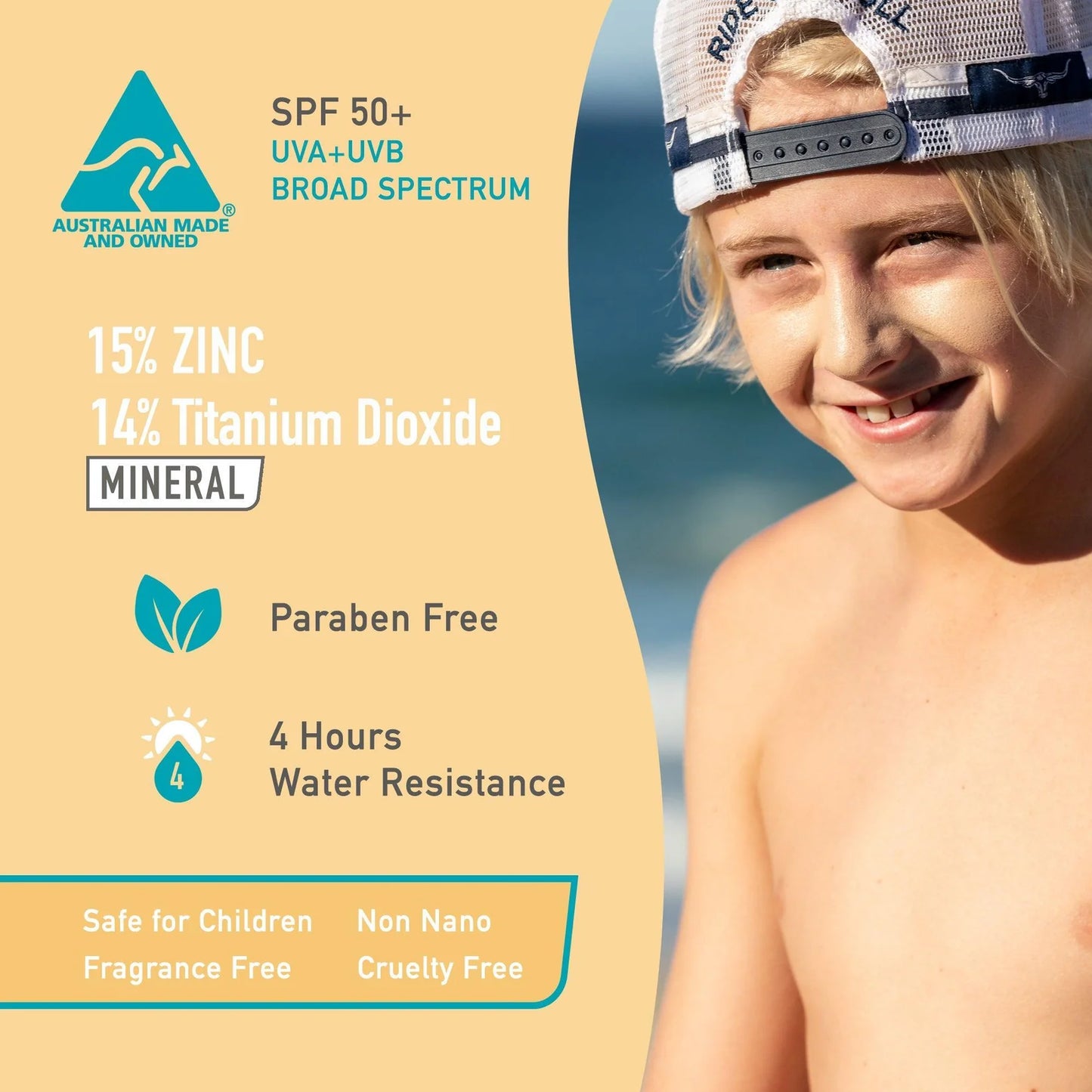 SUN ZAPPER Zinc Stick SPF50+