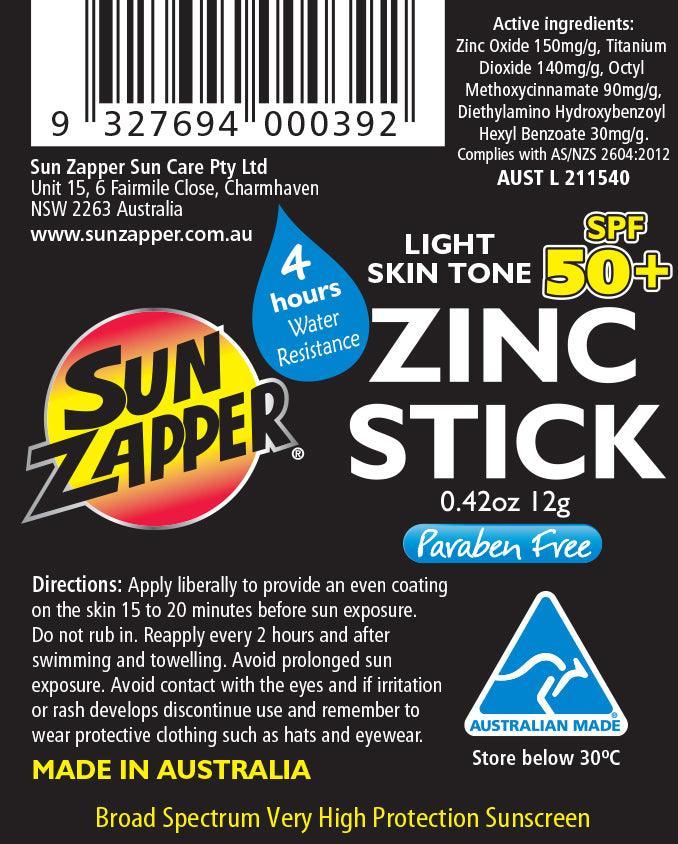 SUN ZAPPER Zinc Stick SPF50+