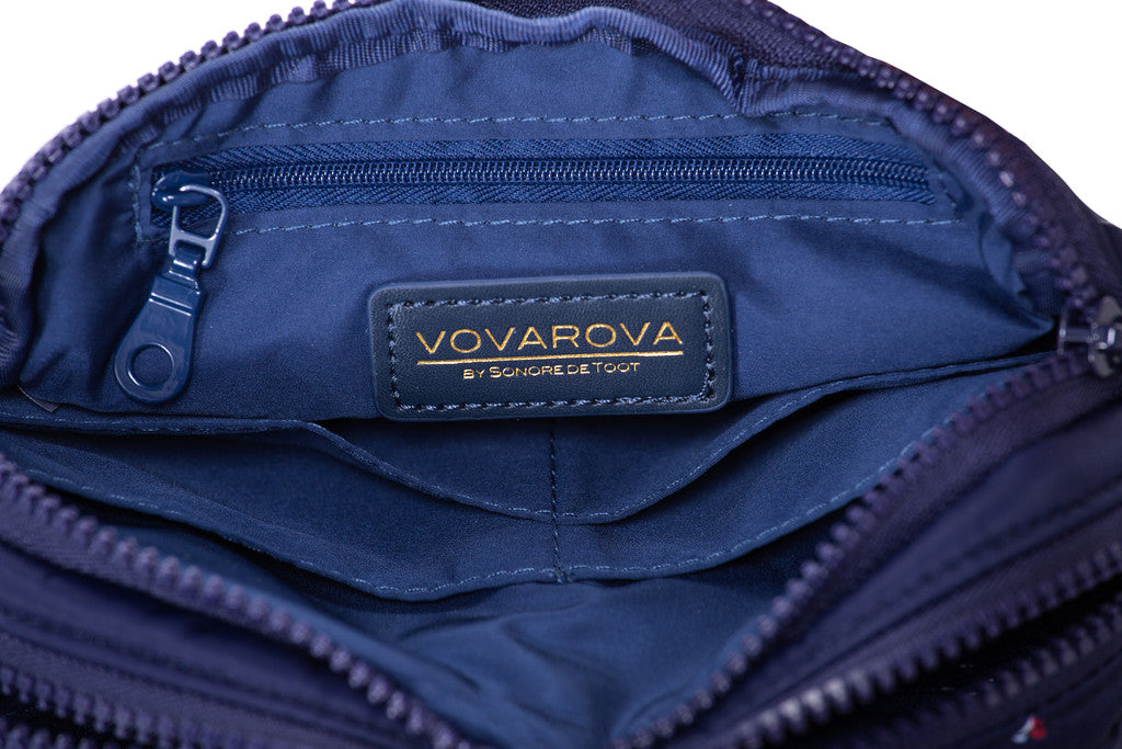 VOVAROVA 2-ZIP Puff Sling Bag