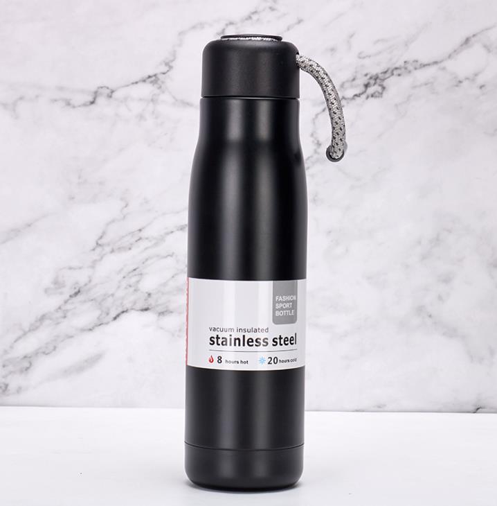 FLASK TUMBLER Sports Bottle w/ Lanyard (500ml)