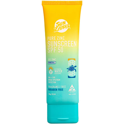 Sun Zapper Pure Zinc Sunscreen SPF50