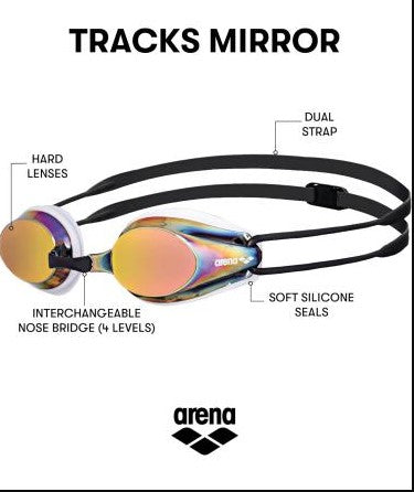 ARNA Tracks Fina Mirror Goggles