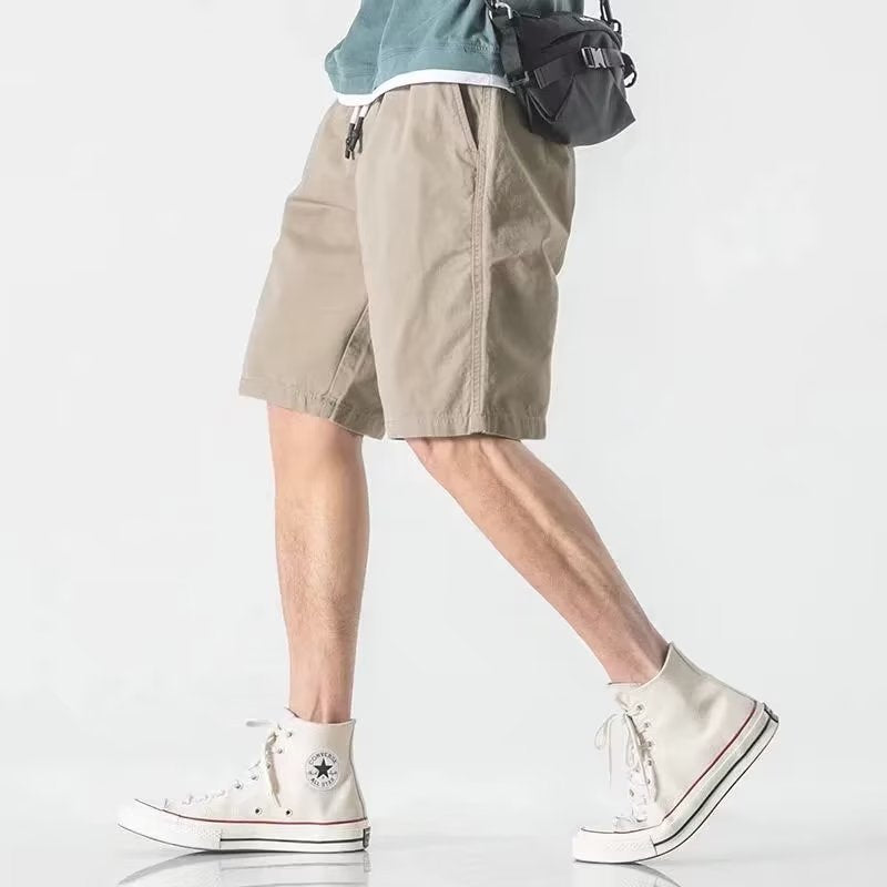 PANTS Men 08 Casual Shorts Plain