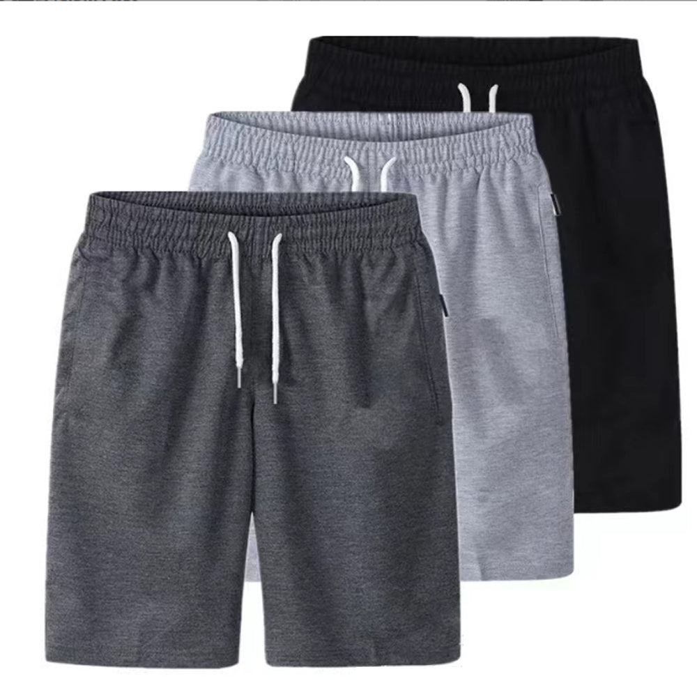 PANTS Men 02 Drawstring Casual Shorts