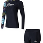 JOMA (Women) Swimwear Long-sleeve with Shorts Set