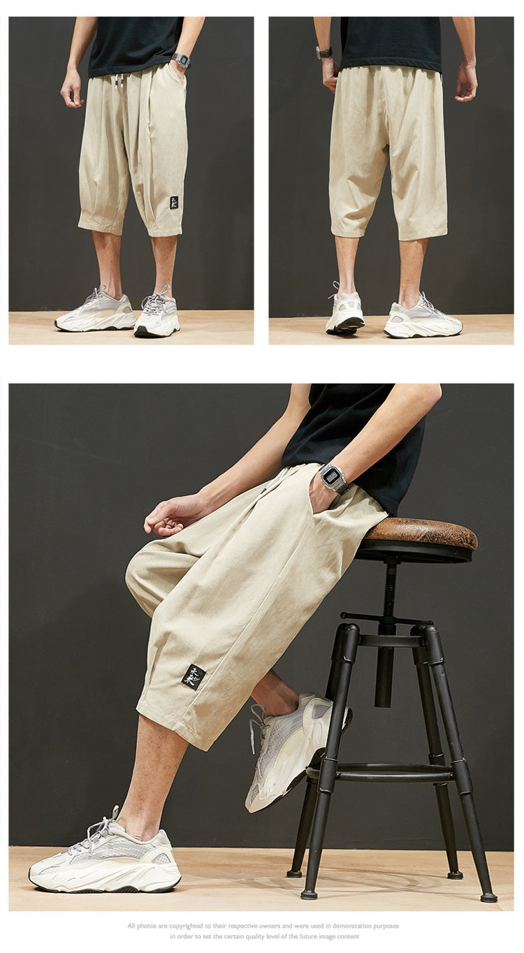 PANTS Men 04 Loose Pants Chinese Tag