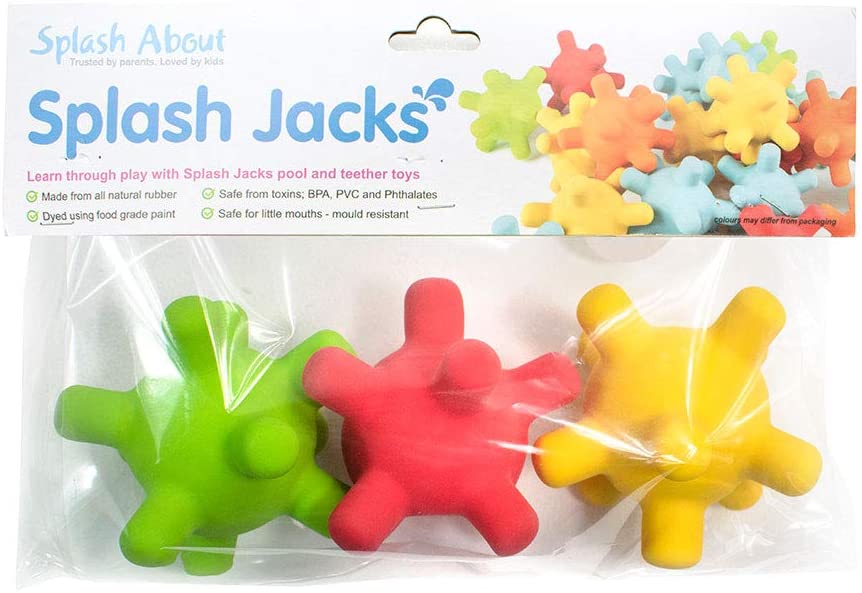 SPLASH ABOUT Splash JACKS -  Pool/Teether Toys