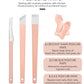 Multi-functional Stainless Nail Cleaning Set Kit