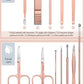 Multi-functional Stainless Nail Cleaning Set Kit