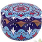 Handmade Scented Candle Smokeless - Mandala Hippie Flowers Petals Theme