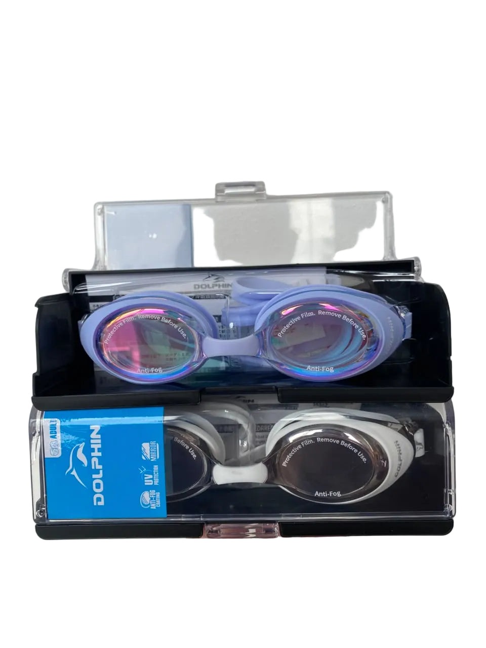 DOLPHIN (DP6605) Adult Training Mirror Swimming Goggles