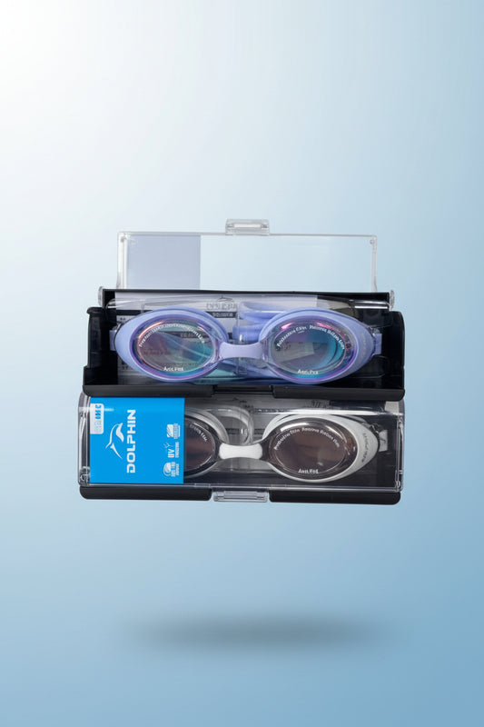 DOLPHIN (DP6605) Adult Training Mirror Swimming Goggles