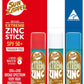 SUN ZAPPER Sunscreen Zinc Sticks SPF50+ (Big Value Pack)