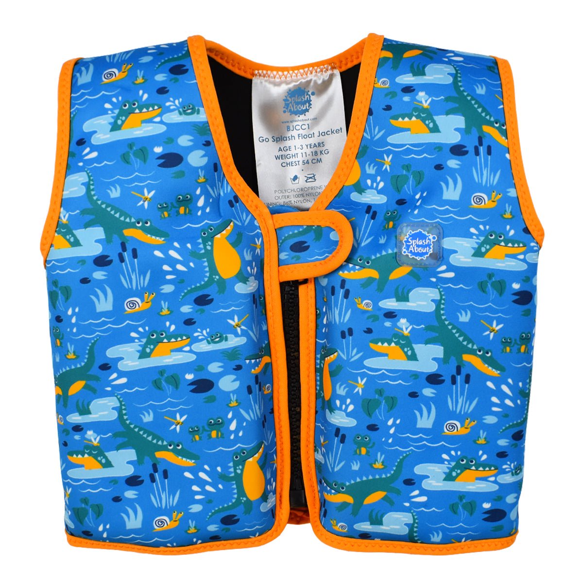 SPLASH ABOUT Float Jacket - 8 Adjustable Swimming Floats