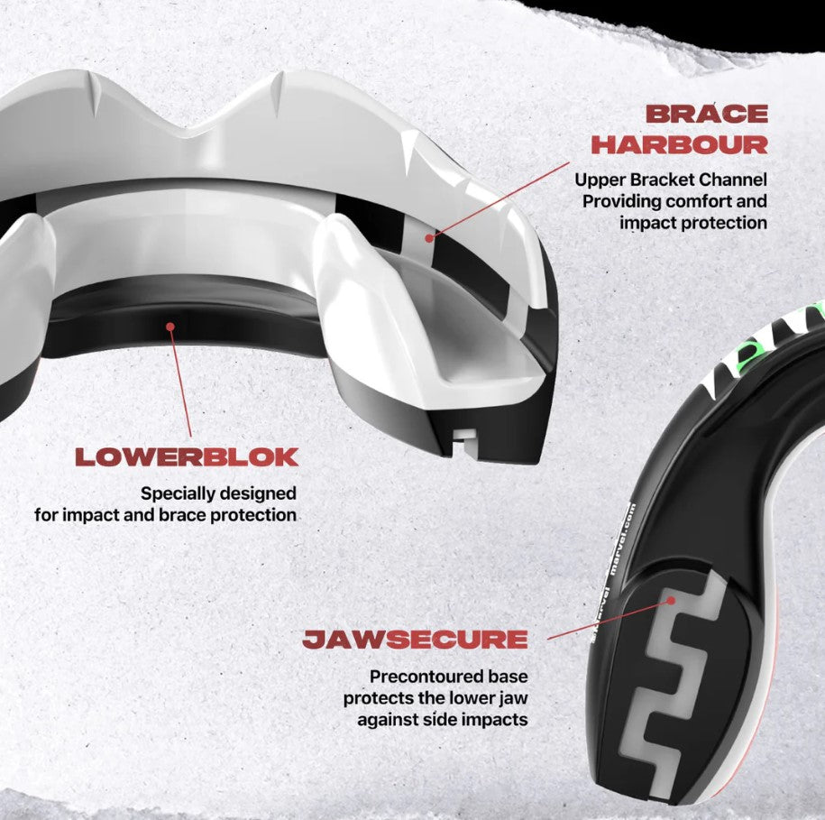 SAFEJAWZ MRVL Mouthguard (Braces)