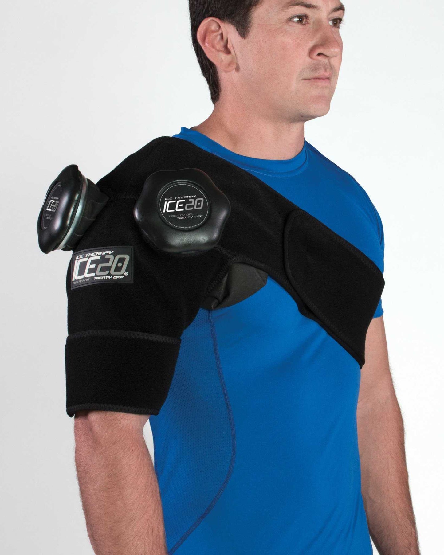 ICE20 Ice Compression Wrap - Cold Compress Double Shoulder