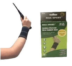 MAX SPORT Wrist Support (Plain Black)
