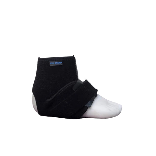 MAX SPORT Ankle Support Neoprene (Plain Black)