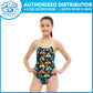 MARU (GK0031) SWIMMING SWIMSUIT Junior - Girls Shark Bait Pacer Fly Back