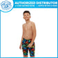 MARU (BK0081) SWIMMING JAMMER - Junior Shark Bait Pacer - Black/Multi