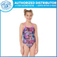 MARU (GK9049) SWIMMING LEGSUIT - Multi Savannah Pacer Fly Back