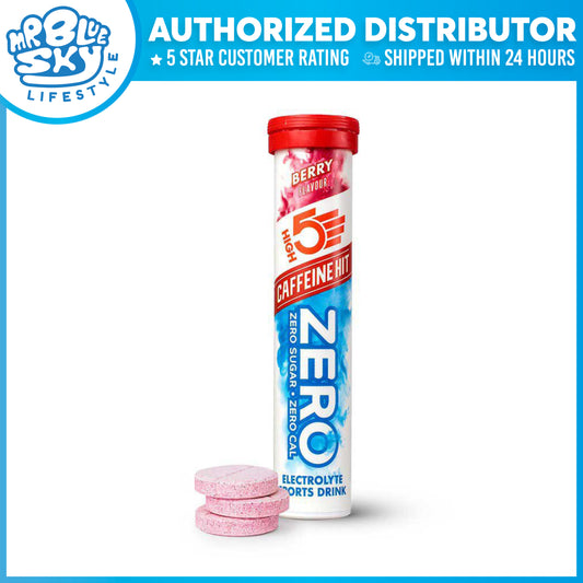HIGH5 ZERO Caffeine Hit Electrolyte Sports Tablets