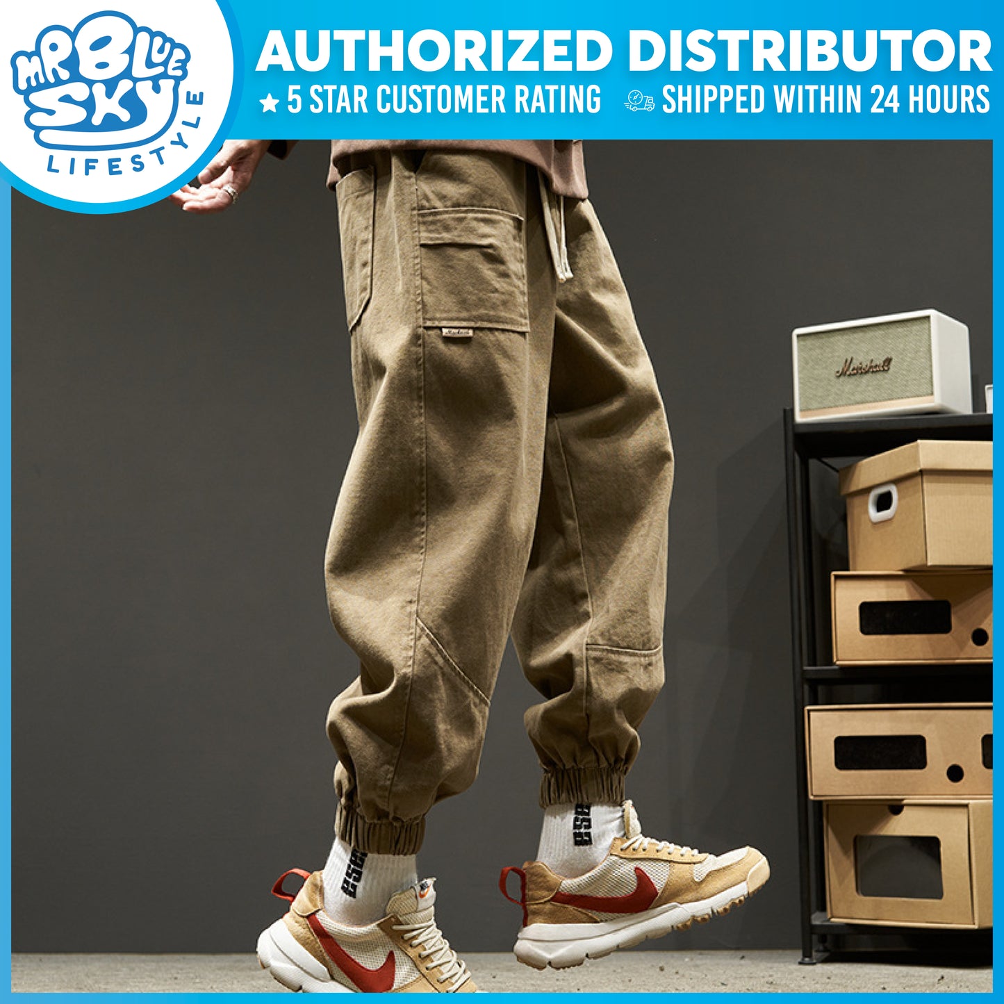 PANTS Men 07 Baggy Jogger Pants