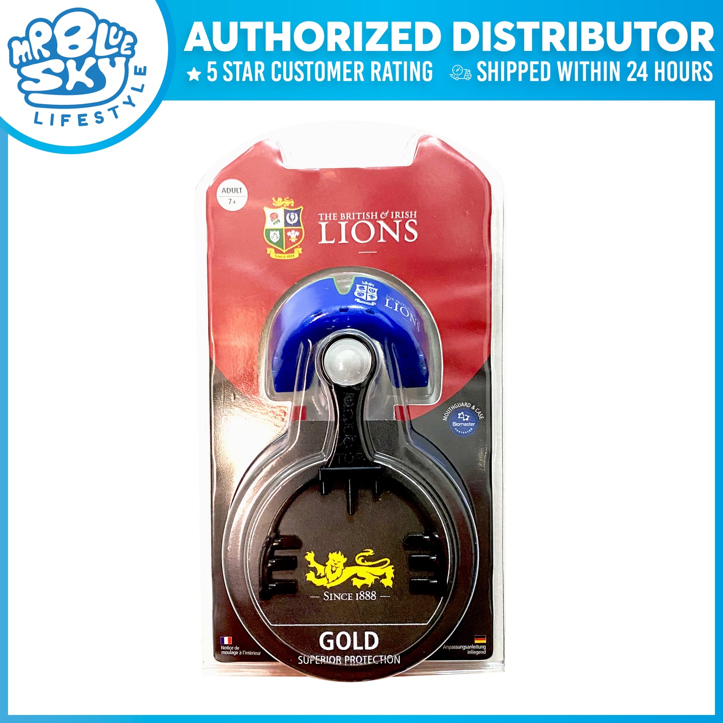 OPRO Mouthguard Gold Superior Protection Silver
