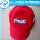 HAT CAP - Red "FINGERXX" Barcode on Side