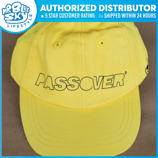 HAT CAP - Yellow "Passover" Print