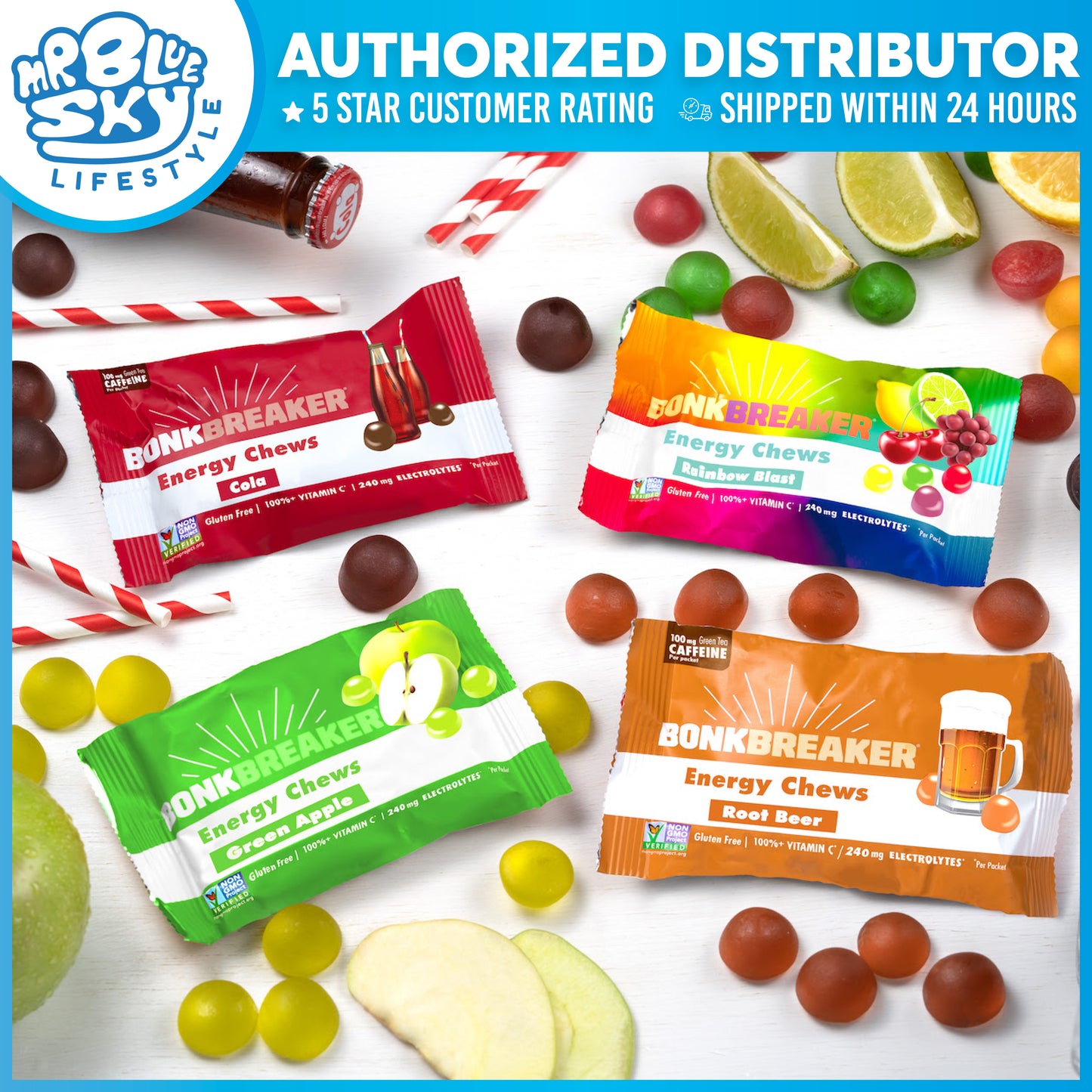 BONK BREAKER Sport Energy Chews (1 Pack)