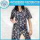 DRESS 03 Short Sleeve - Floral Paints
