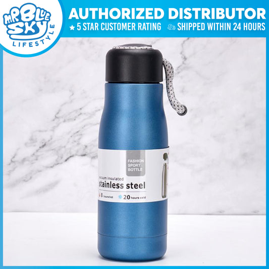 FLASK TUMBLER Sports Bottle w/ Lanyard (500ml)