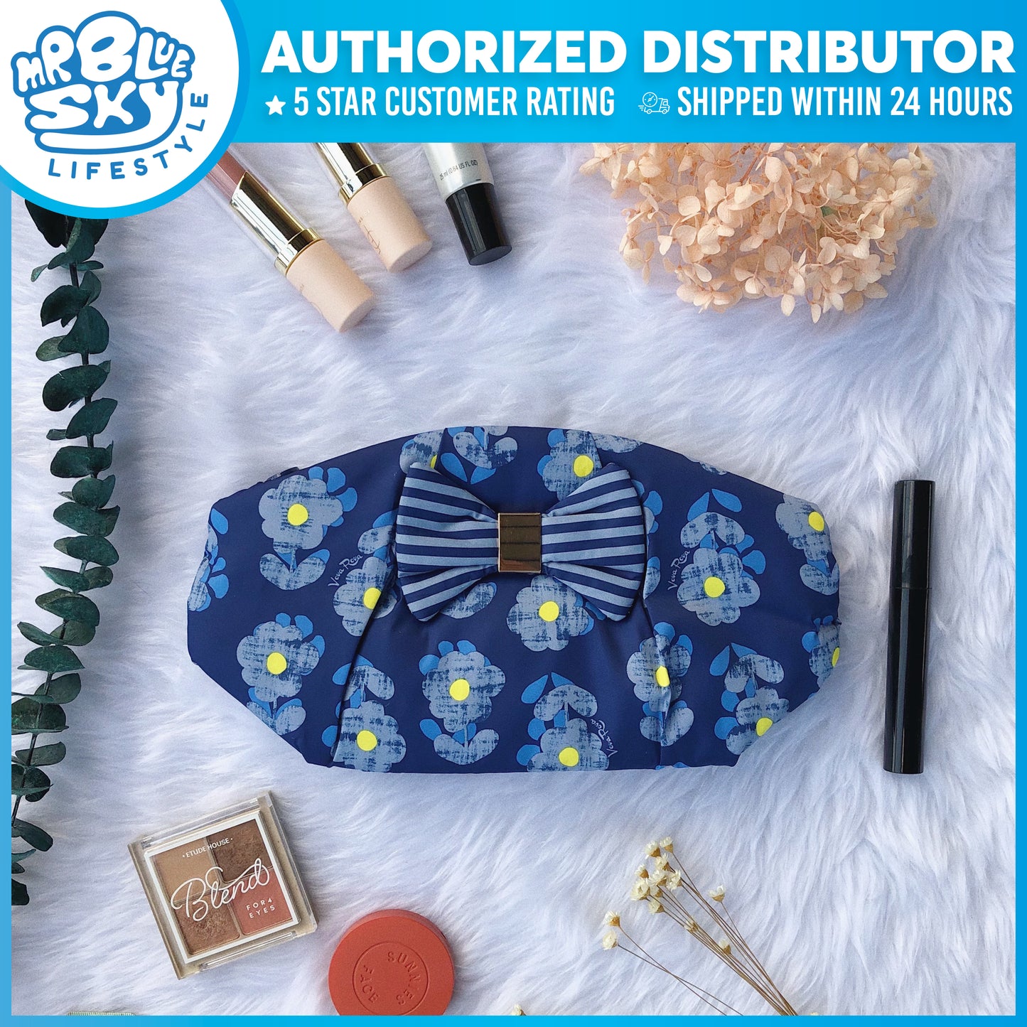 VOVAROVA Pouch Little Secret Garden (Blue)