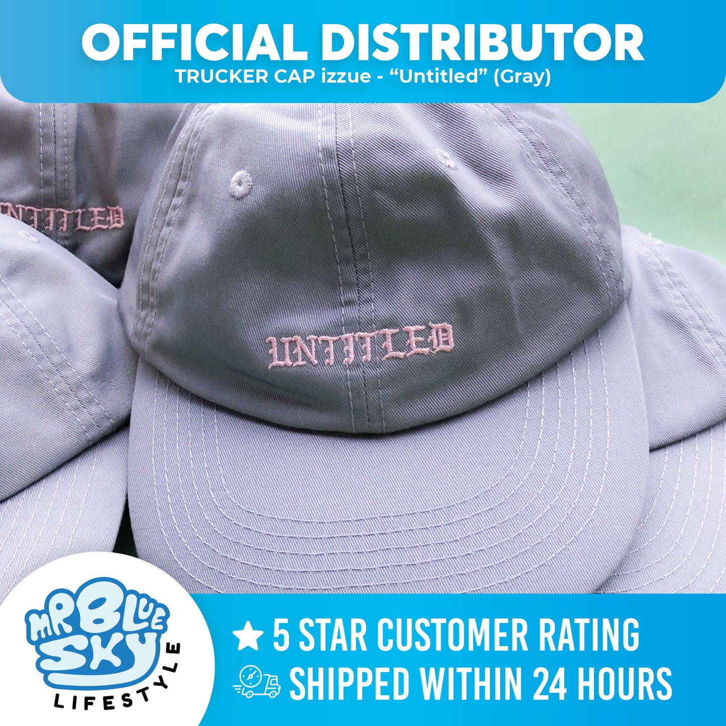 TRUCKER HAT CAP izzue - "Untitled"