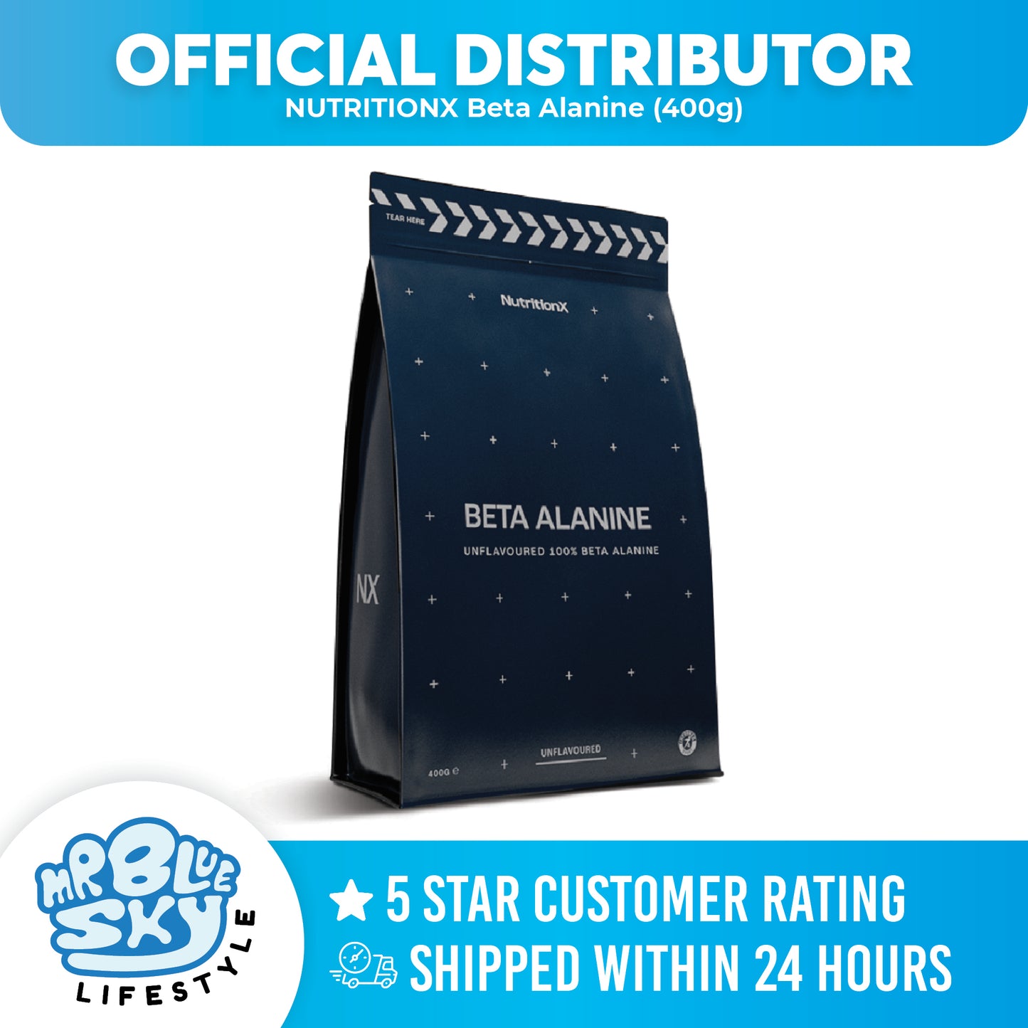 NUTRITIONX Beta Alanine (400g)