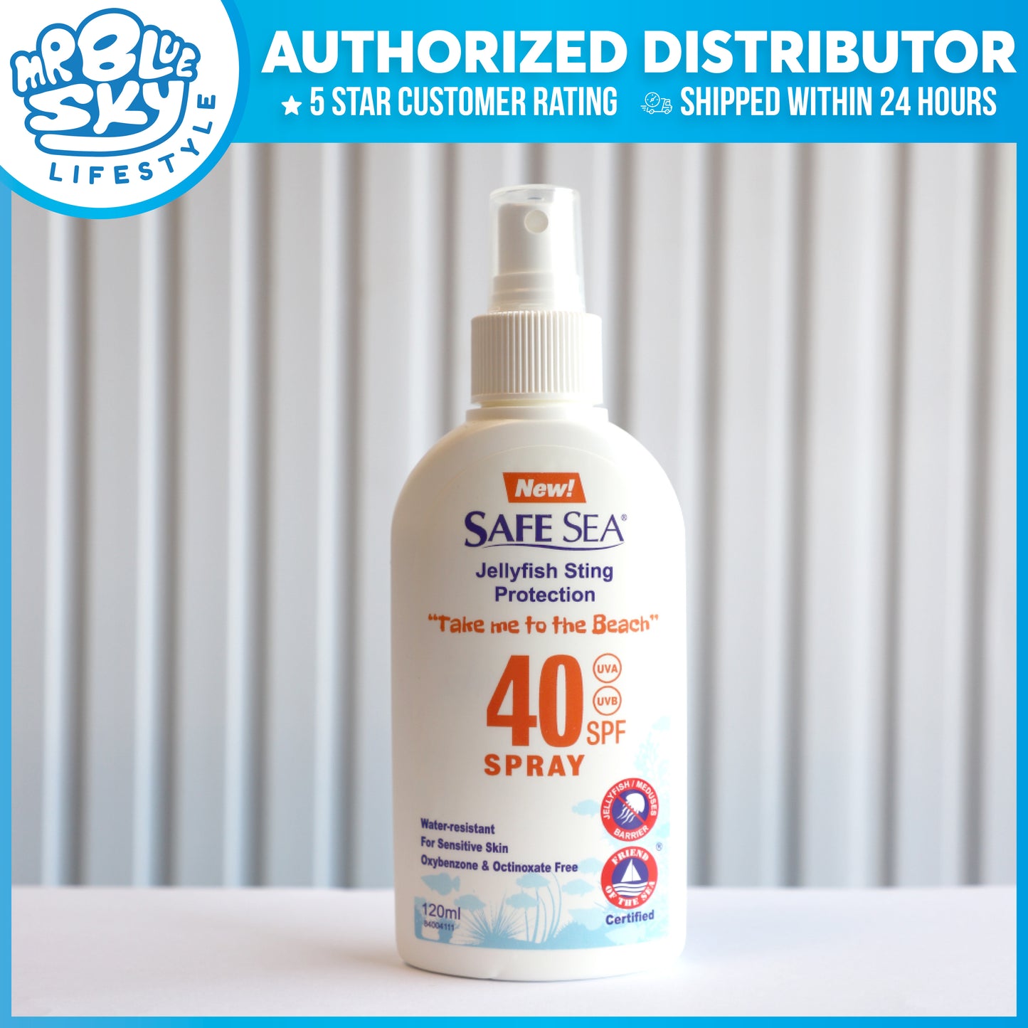 SAFESEA (Lotion-Spray) Anti-Jellyfish Sting