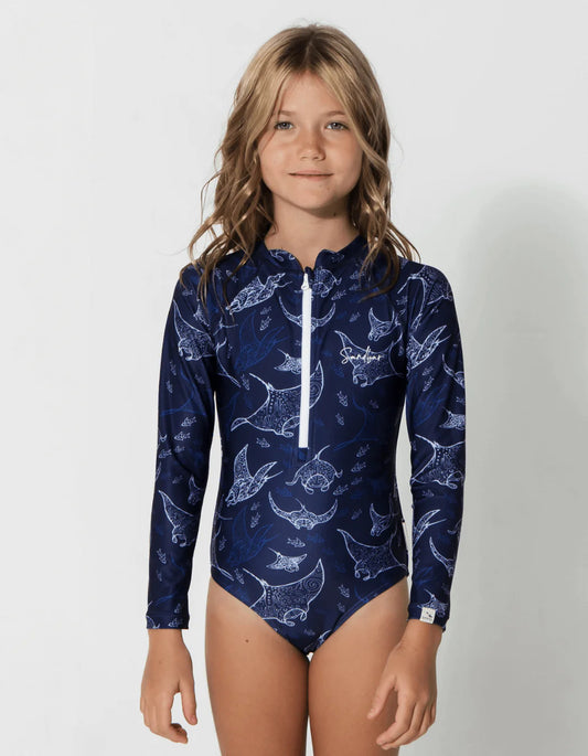 SANDBAR (Girls) Long Sleeved Swimsuit