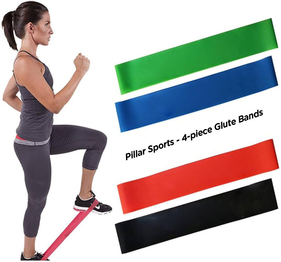 PILLAR SPORTS Resistance Bands (Glute Bands)